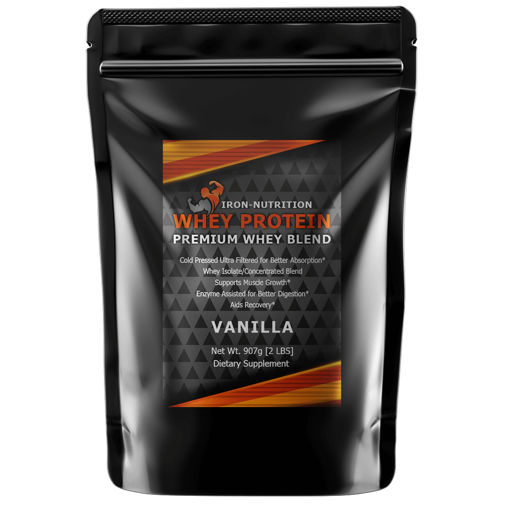 Iron Nutrition Premium Whey Blend Vanilla